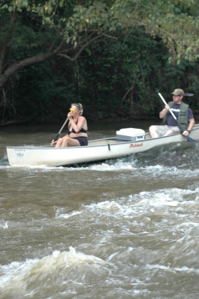 Small rapids probably won't upset the cooler

(photo courtesy Lex Brown at Tallapoosa Outfitters)